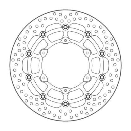 Moto-Master Halo Brakedisc front left KTM: 690 SMCR