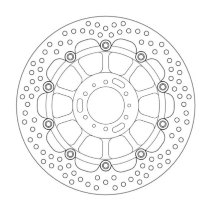 Moto-Master Halo Brakedisc front Honda: CBR600F, VFR800/ABS, CBR900RR Fireblade,