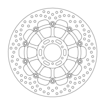 Moto-Master Halo Brakedisc front Honda: CBR900RR Fireblade