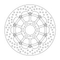 Moto-Master Halo Brakedisc front Honda: CBR900RR Fireblade