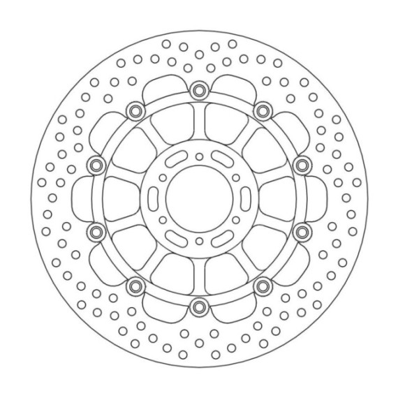 Moto-Master Halo Brakedisc front Honda: CBR1100XX blackbird, X Eleven 1100