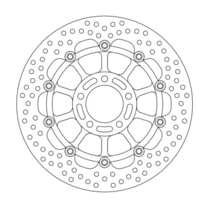 Moto-Master Halo Brakedisc front Suzuki: RG125, RGV250 Gamma, GSX750/1200