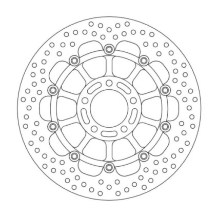 Moto-Master Halo Brakedisc front Suzuki: GS250F Bandit, GS400F, GSX400F Bandit, 