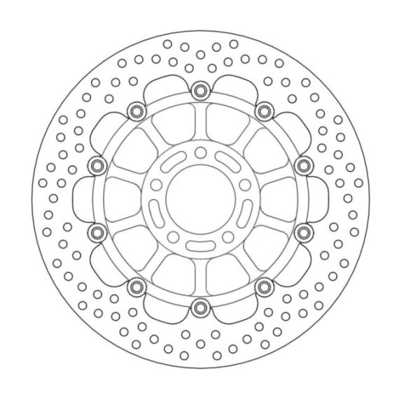 Moto-Master Halo Brakedisc front Suzuki: GSX R750/R1100
