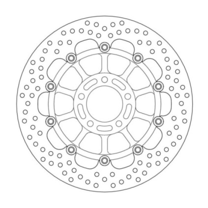 Moto-Master Halo Brakedisc front Suzuki: GSX R750/R1100