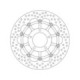 Moto-Master Halo Brakedisc front Triumph: Baby Speed 600, Daytona 600, Speed Fou