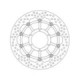 Moto-Master Halo Brakedisc front Honda: CBR900RR Fireblade, CBR954RR