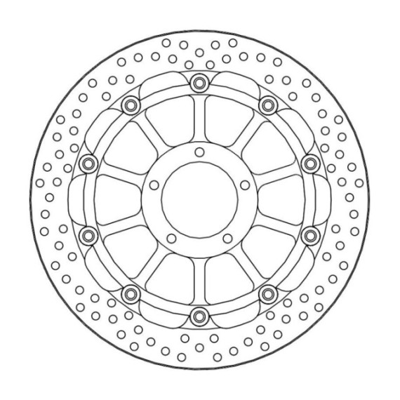 Moto-Master Racing Halo Brakedisc front 5,5mm Ducati