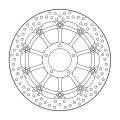 Moto-Master Racing Halo Brakedisc front 5,5mm Ducati