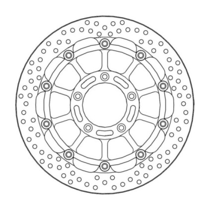 Moto-Master Racing Halo Brakedisc front 5,5mm MV Agusta