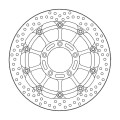 Moto-Master Racing Halo Brakedisc front 5,5mm MV Agusta