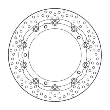 Moto-Master Racing Halo Brakedisc front 5,5mm BMW S1000RR