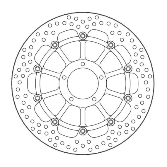 Moto-Master Halo Brakedisc front Ducati: Panigale 1199
