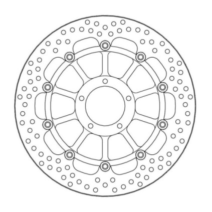 Moto-Master Halo Brakedisc front Ducati: Panigale 1199