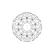 Moto-Master Halo Brakedisc front Honda: VFR 800, VFR 800 X Crossrunner