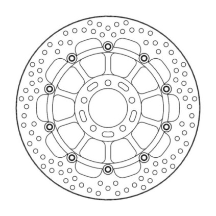 Moto-Master Halo Brakedisc front Kawasaki: ZX-10RR