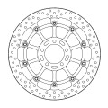 Moto-Master Racing Halo Brakedisc front Kawasaki: ZX-10RR