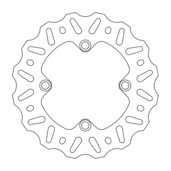 Moto-Master Nitro Brakedisc rear KX85