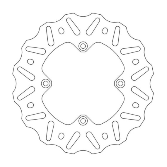 Moto-Master Nitro Brakedisc rear YZ85