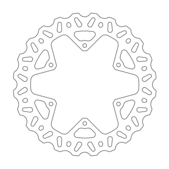 Moto-Master Nitro Brakedisc rear YZ/YZF