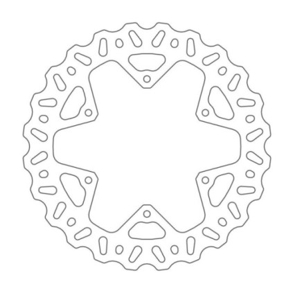 Moto-Master Nitro Brakedisc rear YZ/YZF