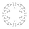 Moto-Master Nitro Brakedisc rear YZ/YZF