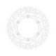 Moto-Master Nitro Brakedisc rear RM 125/250