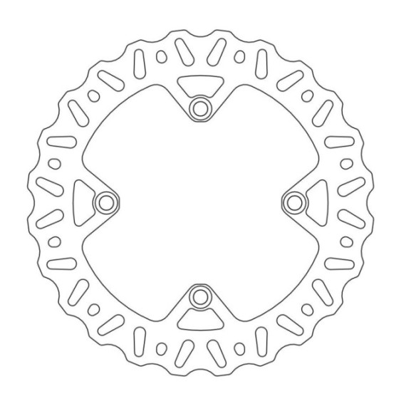 Moto-Master Nitro Brakedisc rear Husqvarna