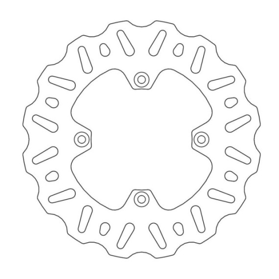 Moto-Master Nitro Brakedisc rear  RM 85