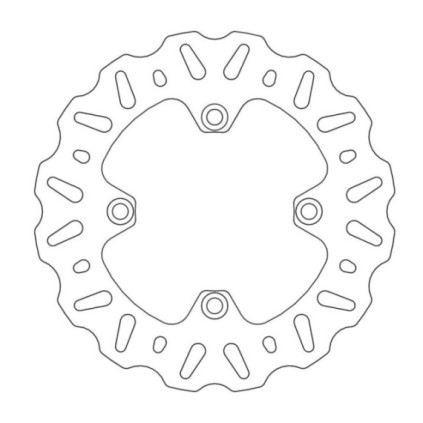 Moto-Master Nitro Brakedisc rear scooter Honda: SH125i/SH150i