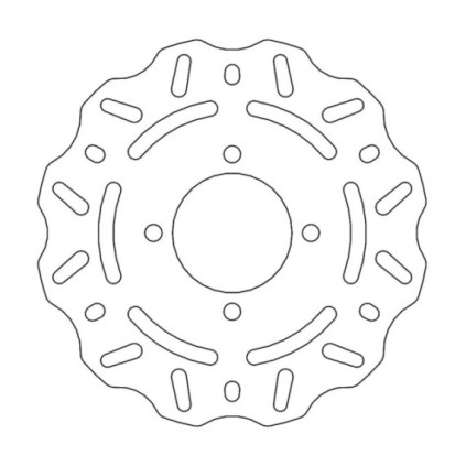 Moto-Master Nitro Trial Brakedisc rear GasGas, Montesa, Sherco