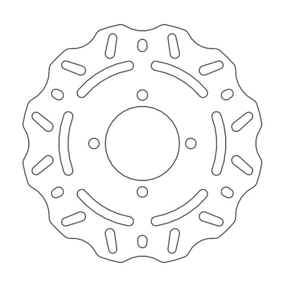 Moto-Master Nitro Trial Brakedisc rear Montesa