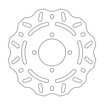 Moto-Master Nitro Trial Brakedisc rear Montesa