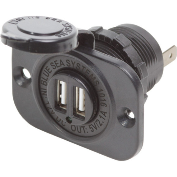 Blue Sea 2,1A Dual USB chargers