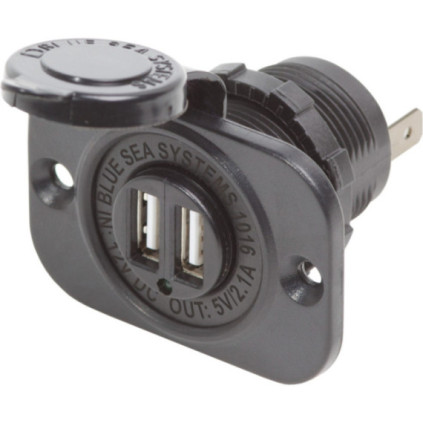 Blue Sea 2,1A Dual USB chargers