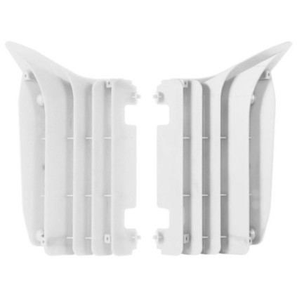 Polisport radiator louvers YZ250F 10-13 White (26)