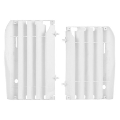 Polisport radiator louvers CRF450R 09-12 White (24)