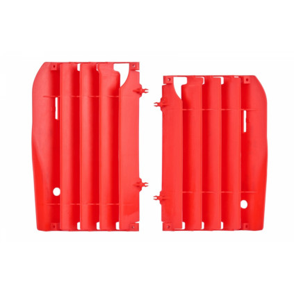 Polisport radiator louvers CRF450R 09-12 Red (24)
