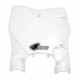 UFO Stadium Front number plate KTM 125/450 SX/SX-F 16- White 047