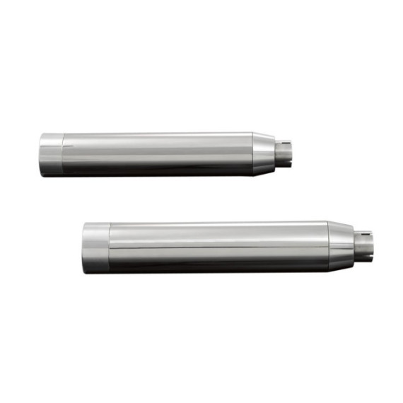 Mufflers Straight Cut Chrome