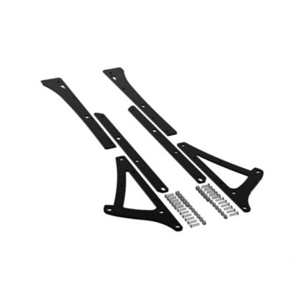 "ITEK Rail stiffeners powdercoated black Arctic Cat M 2017- 162"""