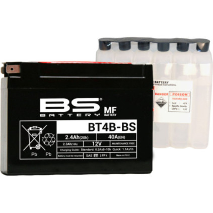 BS Battery  BT4B-BS MF (cp) Maintenance Free