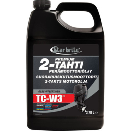 Star brite Premium 2-tahtiöljy TC-W3 3,78L