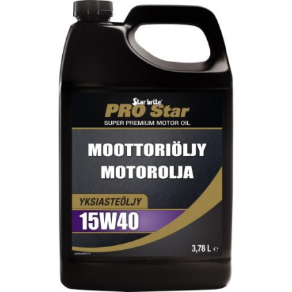 Star brite Pro Star Super Premium Heavy Duty Motor Oil SAE 15W40 3,78L