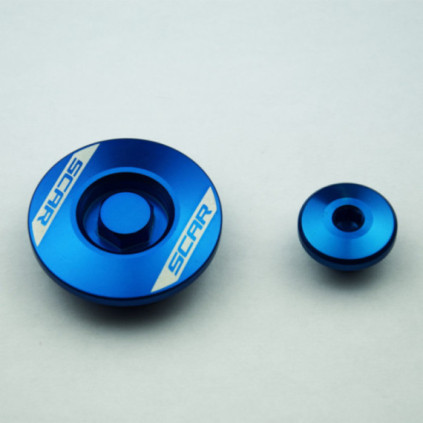 Scar Engine Plugs - Yamaha Blue color 