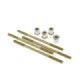 Naraku Cylinder studs set M6 x 110 mm,  Piaggio- / Peugeot-scooters