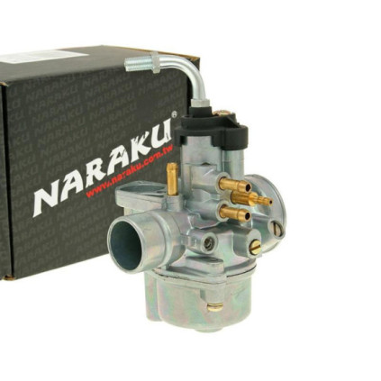Naraku Carburator, 17,5mm, W/O choke, Minarelli Horizontal / Peugeot Horizontal