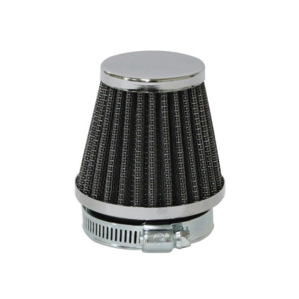 Tec-X Air filter, Connection Ø 49mm, (Ø 75 - 51mm x l. 68mm)