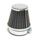 Tec-X Air filter, Connection Ø 52mm, (Ø 75 - 51mm x l. 68mm)