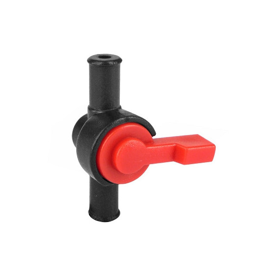 TNT Fuel tap, Universal, Ø 6mm / Ø 6mm, Plastic